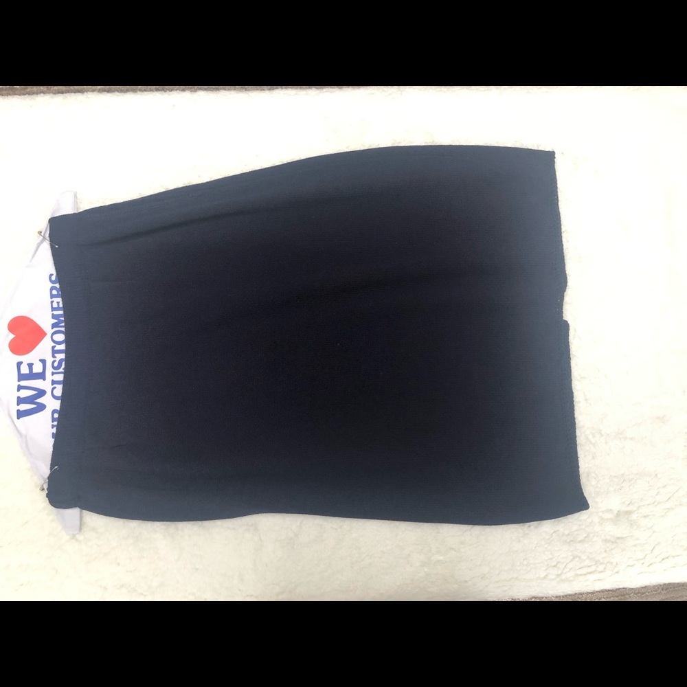 Vintage St. John Knit Navy Blue Skirt Size 12